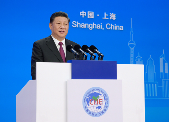 习近平进博会主旨演讲52次谈“开放”